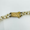 Vintage 9ct Gold Cultured Double Row Pearl 17” Necklace 375