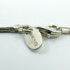 Vintage Sterling Silver Tear Drop Perfume Poison Bottle Pendant & 16" Chain 925