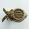 Large Chunky Vintage 9ct Gold Barrel Keg Pendant Charm 375 Whiskey Brandy Beer