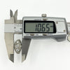 Art Deco Platinum 1ct Diamond Trilogy Ring 950 Size M - N