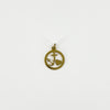 Vintage 9ct Gold Faith Hope Charity Pendant / Charm 375 by Georg Jensen