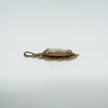 Vintage 9ct Gold Oval Carved Shell Cameo Pendant 375
