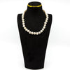New Sterling Silver Chunky Baroque Freshwater Pearl 17.5" Necklace 925