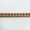 Vintage 9ct Rose Gold 16” Albert Chain Necklace Double Dog Clip T-Bar Charm 39g 