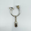 Rare Sterling Silver Tiffany & Co. Champagne Bottle Keyring / Pendant 925