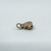 Vintage 9ct Gold Engraved Handbag Purse Pendant / Charm 375