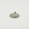 Vintage Sterling Silver Oval Foliate Engraved Locket 925