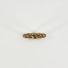 9ct Rose Gold Oval Links Full Band / Ring 375 Size N (London 2015)