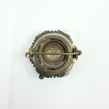 Antique Victorian Aesthetic Sterling Silver Brooch 925