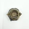 Antique Victorian Aesthetic Sterling Silver Brooch 925