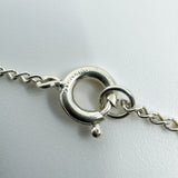 Vintage Sterling Silver Oval Engraved Photo Locket & 20” Curb Chain Necklace 925