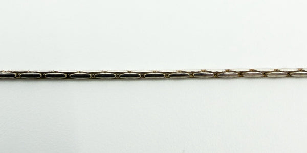 Sterling Silver Graduated Beaded Ball 20" Neacklace / Chain 925
