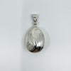 Vintage Sterling Silver Perfume / Poison Bottle Pendant 925