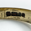 Vintage 9ct Gold Single Row Keeper Ring 375 Size L (London 1979)