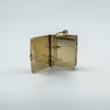 Vintage 9ct Gold Travel Passport Pendant  / Charm 375 Articulated