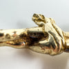 Large Chunky Vintage 9ct Gold Cherub / Cupid Pendant 375 Heavy 7g Sheffield 2005