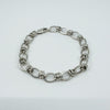 Sterling Silver Oval Links Chain 8” Bracelet