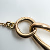 Vintage 9ct Rose Gold Oval Links 8” Bracelet 375 (Birmingham 1945)