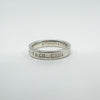 Tiffany & Co. Sterling Silver 1837 Ring Skinny Band Size O 