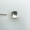 4ct Yellow CZ Solitaire Stud Earrings in Sterling Silver 925