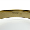 Vintage Rolled Gold Oval Foliate Engraved Hinged Bangle / Bracelet