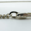 Vintage Sterling Silver Chunky Gucci G Drop Pendant & 19.8” Chain 925