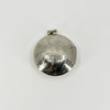 Vintage Sterling Silver Large Chunky Round Photo Locket 925 