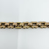 Antique Victorian Chunky 9ct Gold 16” Fancy Albert Chain 2x Dog Clips Birm 1900
