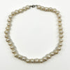 New Sterling Silver Chunky Baroque Freshwater Pearl 17.5" Necklace 925