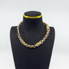 Antique Victorian Chunky 9ct Gold 16” Fancy Albert Chain 2x Dog Clips Birm 1900