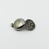 Unusual Vintage Sterling Silver Virgin Mary Christian Photo Locket / Pendant 925