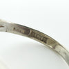 Large Vintage Sterling Silver Engraved Secret Locket Ring 925 Size L (Birm 1974)