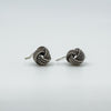 Sterling Silver Lovers Knot Drop Earrings on Shepherd Hooks 925