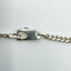 Vintage Sterling Silver Chunky Gucci G Drop Pendant & 19.8” Chain 925