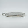 Rare Huge Oversized Chunky Vintage Sterling Silver Oval Photo Locket Pendant 69g