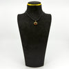 Vintage 9ct Gold Double Sided Black Onyx & Carnelian Fob 375