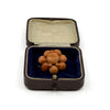 Antique Victorian 14ct Gold Natural Coral Brooch 585