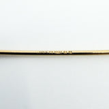 Vintage 9ct Cameo Shell Left Facing Stick Pin 375 (London 1980)