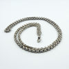 Chunky Vintage Sterling Silver 33” Rolo Links Chain & Dog Clip 925 60g 1997