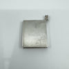 Vintage Sterling Silver Chunky Photo Book Engraved Secret Locket 925 ( 1979 )