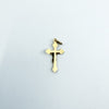 Small Vintage 9ct Gold Engraved Christian Cross Crucifix Pendant Charm 375