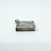 Vintage Sterling Silver Engraved Secret Locket Photo Book 925