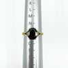 Vintage 9ct Gold 2ct Amethyst Solitaire Ring Size O - P (Birmingham 1994)