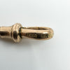 Antique Chunky 9ct Rose Gold Oval Links 8” Bracelet 23g