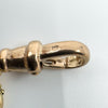 Vintage 9ct Rose Gold Oval Links 8” Bracelet 375 (Birmingham 1945)