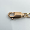 Vintage 9ct Rose Gold 21.5” Flat Curb Chain / Necklace 375 Unisex