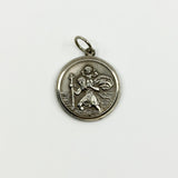 Vintage Sterling Silver St. Christopher Pendant 925 by Georg Jensen