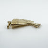 Vintage 9ct Gold Egyptian Queen Nefertiti Pendant / Charm 