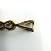 9ct White & Yellow Gold Diamond Christian Cross Pendant 375