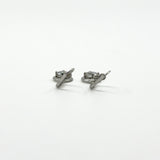 9ct White Gold 2ct CZ Leverback Drop Earrings 375